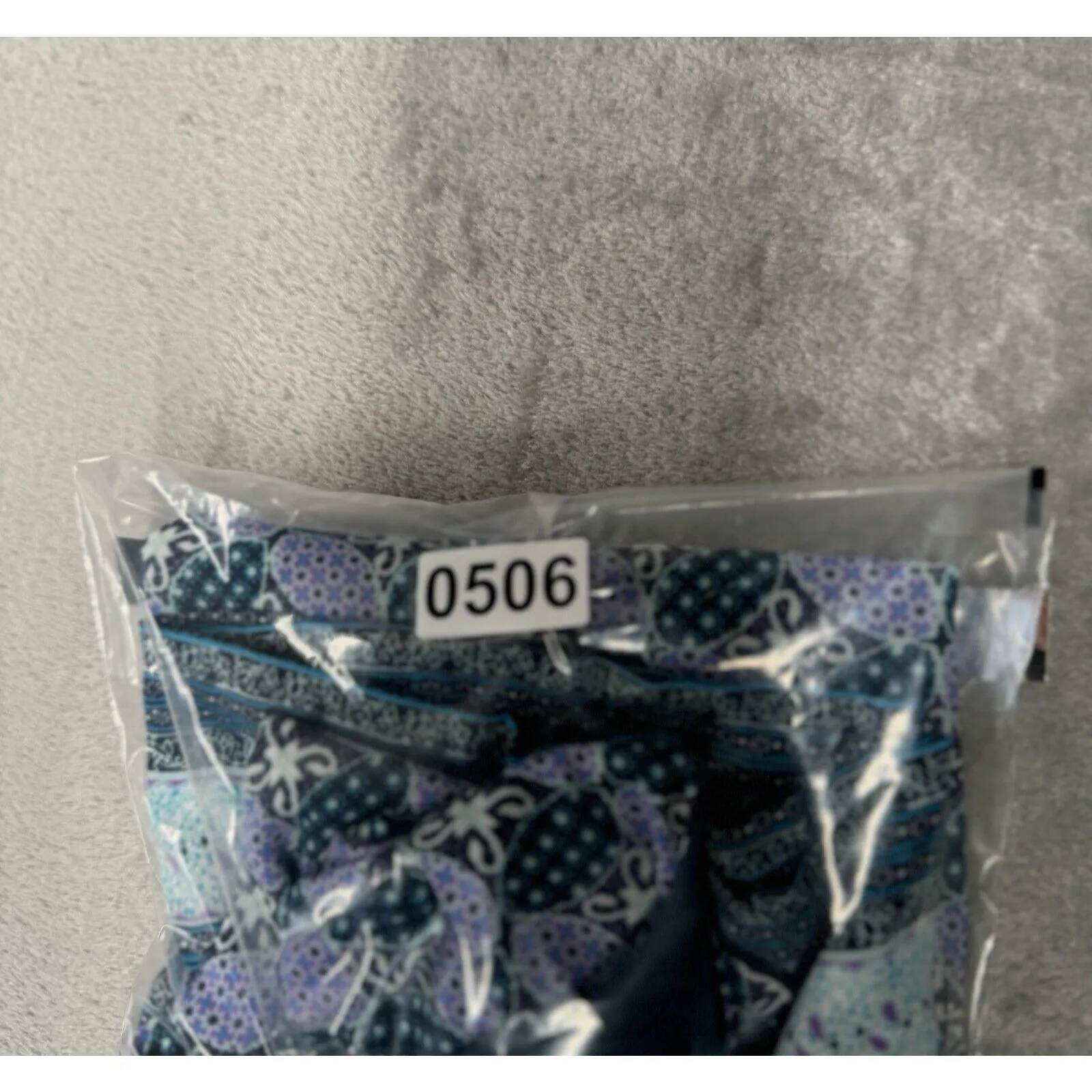 ModCloth Dress Womens Small‎ Blue Purple Geometric Shift Casual Office Preppy - Image 9