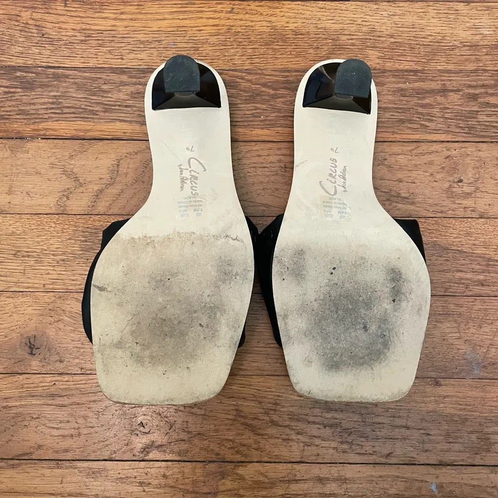 Circus By Sam Edelman Slade Pleated Square Toe Heels - Size 7.5 - Image 5