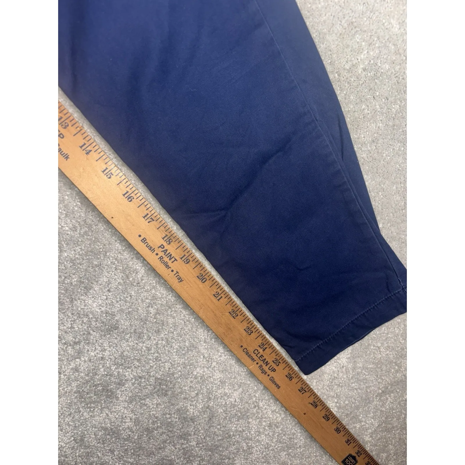 Polo Ralph Lauren Navy Chino Style Ankle Pants Size 4 (31X27) Mid-Rise - Image 9