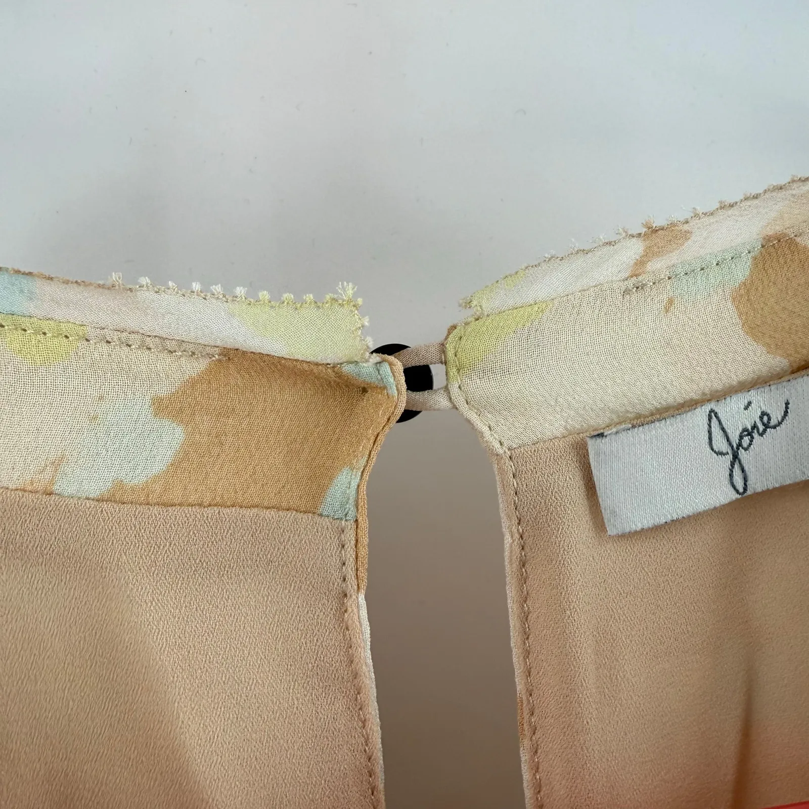 JOIE Dress Size Small 100% Silk NEW Floral Pastel Romantic Cottage Prairie NWOT - Image 4