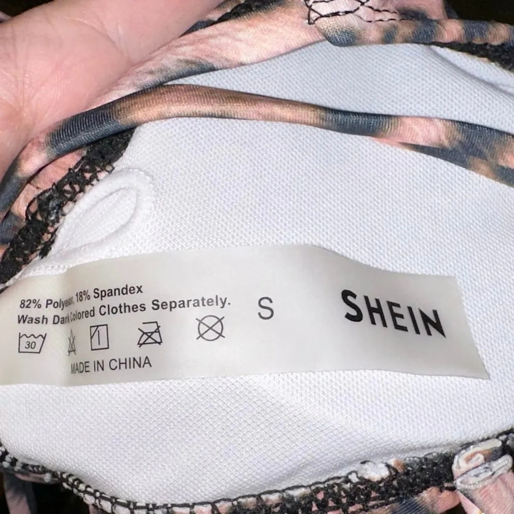 Shein Leopard Print Strappy Bikini Top - Image 4