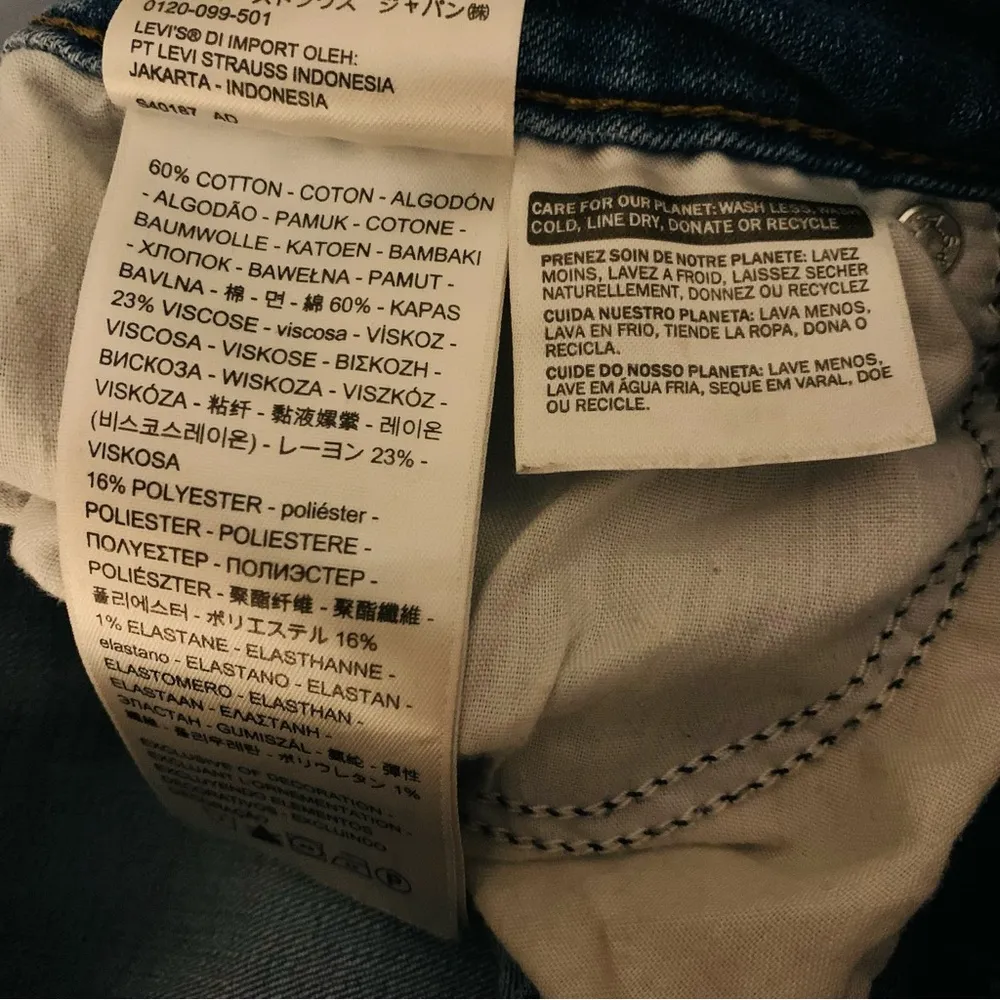 Levi’s 721 High Rise Skinny Jeans womens size 30 - Image 10