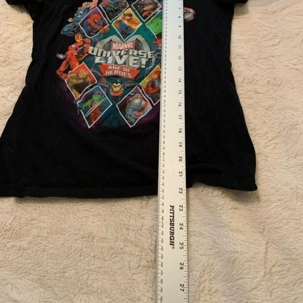 Marvel tshirt Women‎ Size Xs Xsmall shirt top T-shirt tee black juniors DIO-A - Image 3