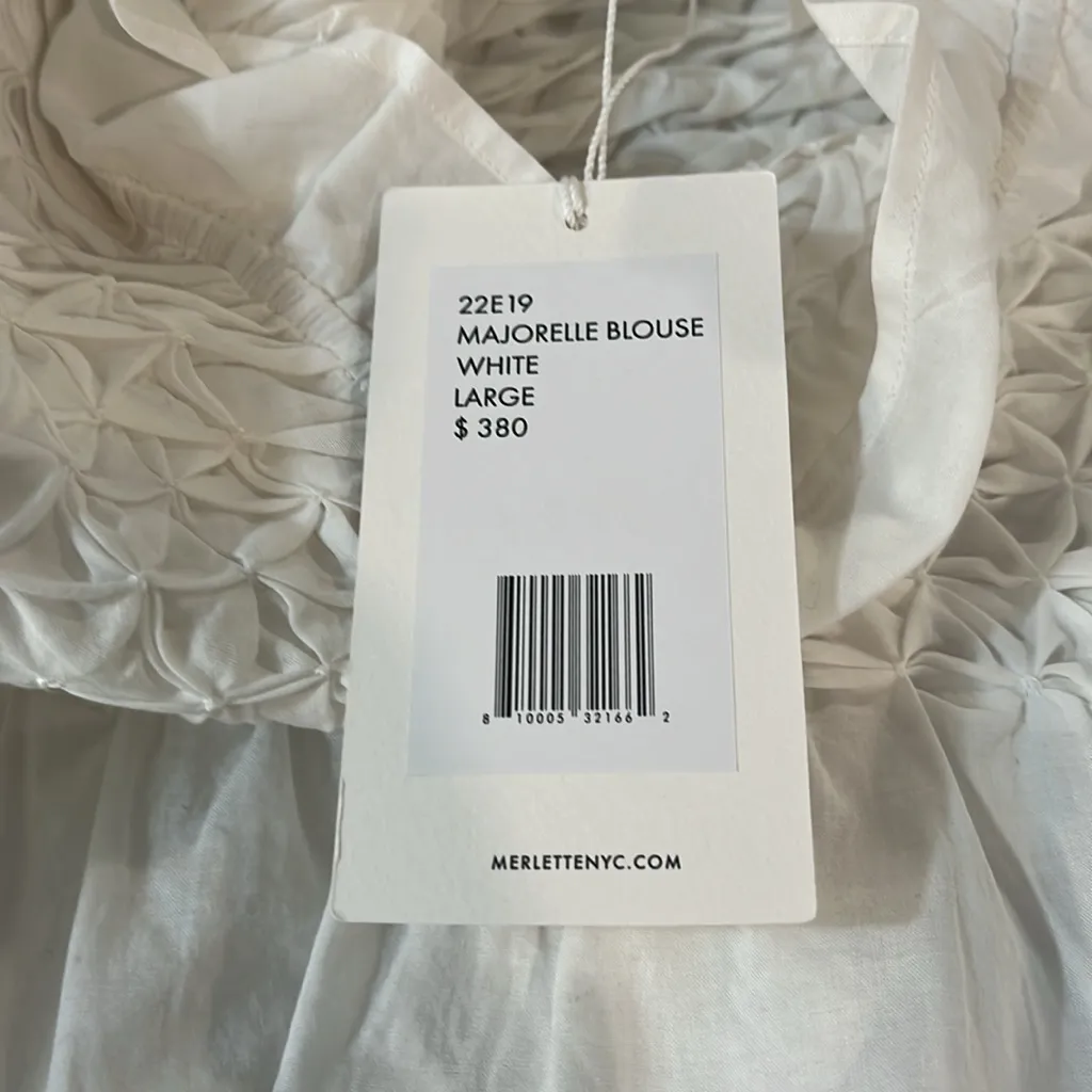 Merlette Majorelle Hand Smocked Blouse - Image 7