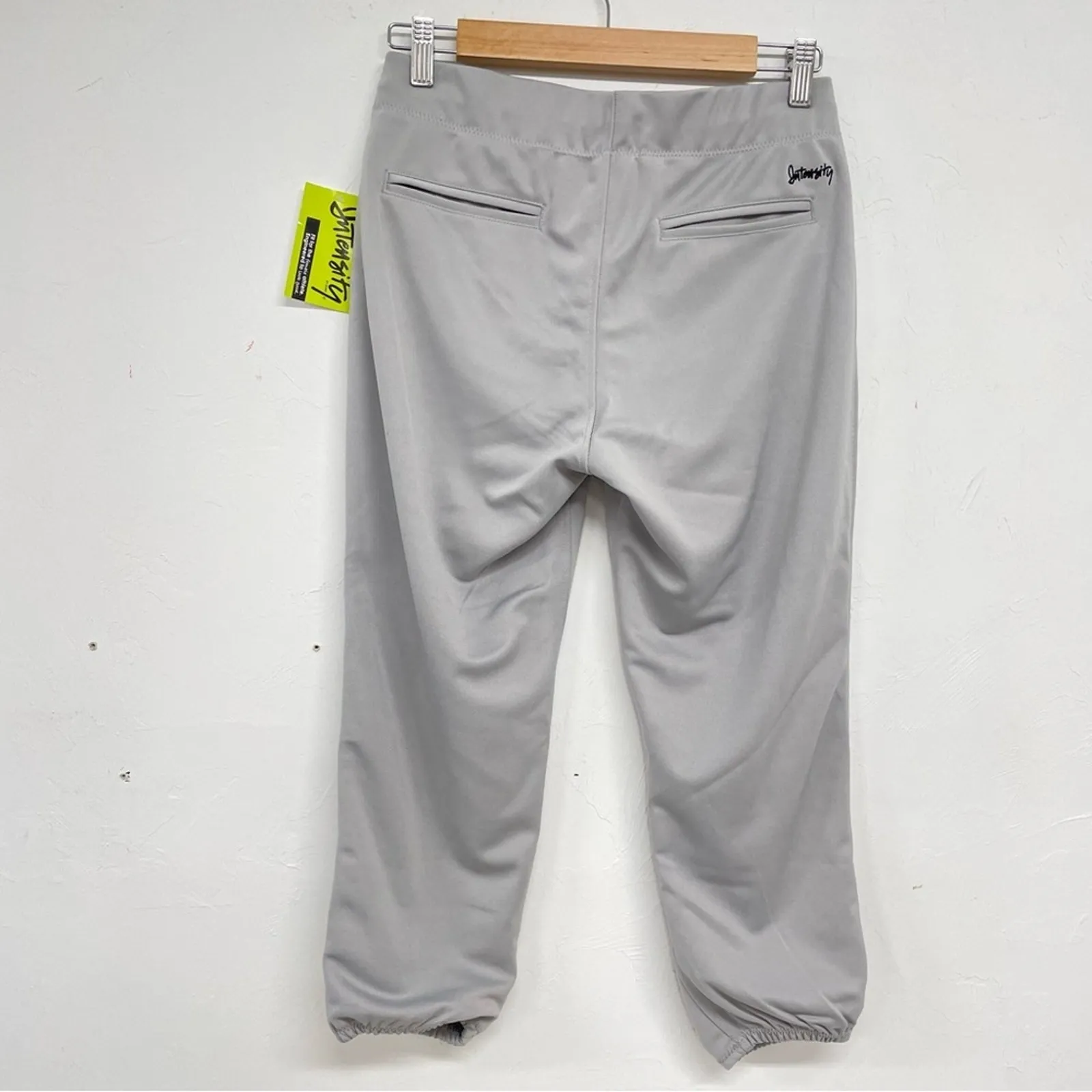 Intensity Grey Softball Cropped Pants Womens M Baseball Girls Athletic Jogger - Image 7
