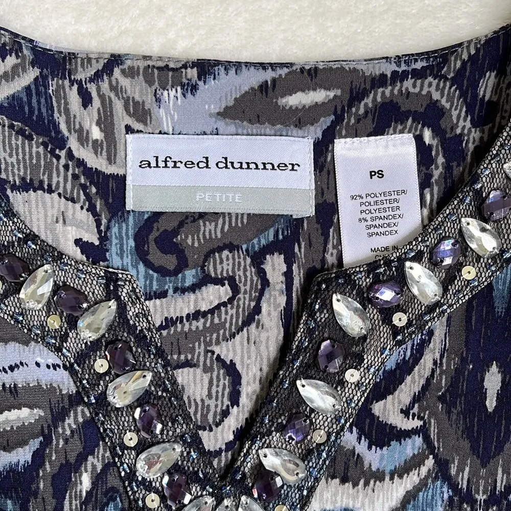 Alfred Dunner Women’s Blouse Size PETITE Small - Image 5