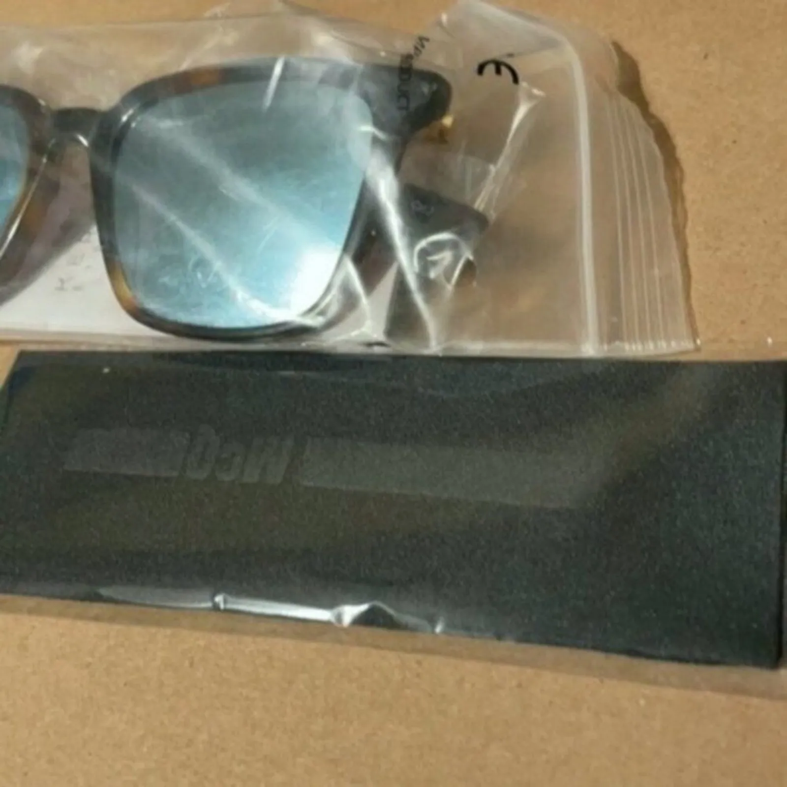 McQ by Alexander McQueen 51mm Square Core Sunglass Brown - Image 4