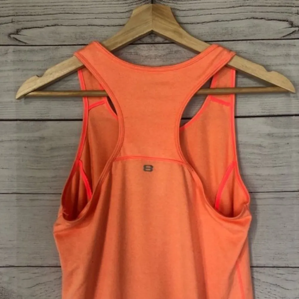 Layer 8 Neon Orange Racerback Athletic Tank Top S - Image 5