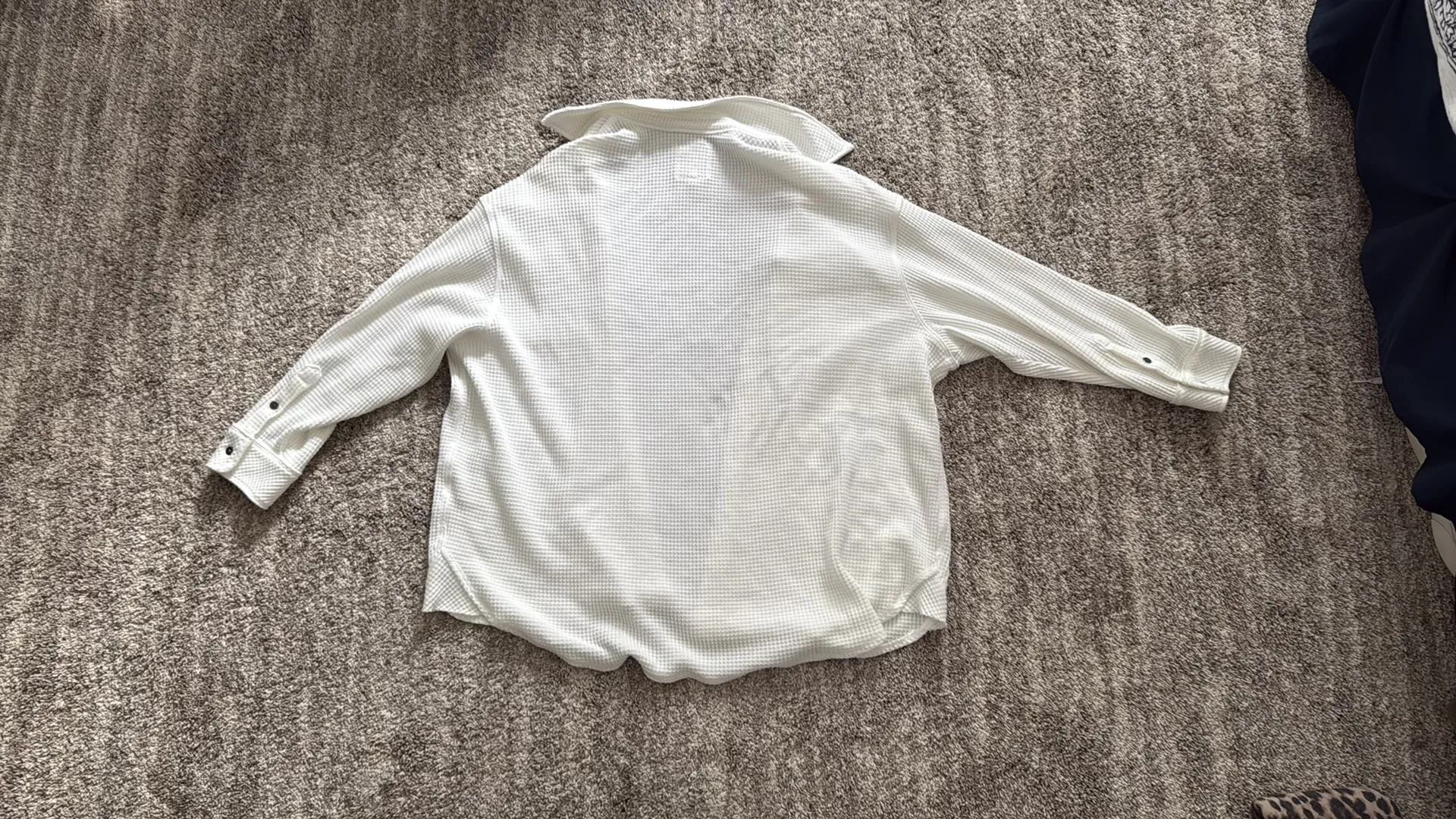 Aerie Waffle Shacket Lumberjane - Image 4