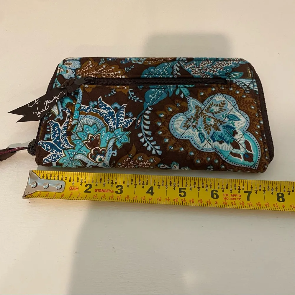 Vera Bradley  Java Blue Clutch - Image 8