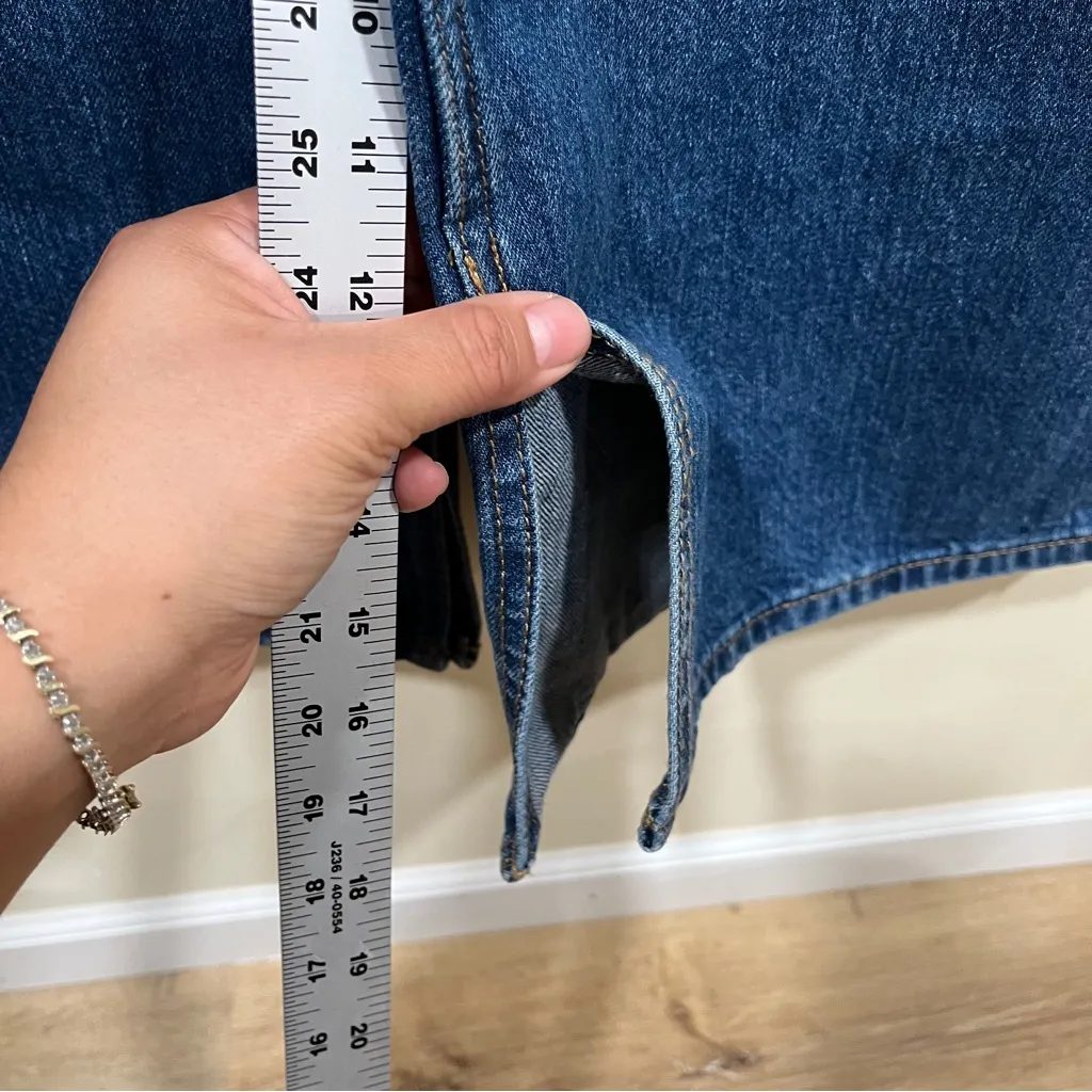 RE/DONE 70s  Wide-Leg Jeans in 60s Fade Organic Cotton Size 29 NWT Baggy - Image 5