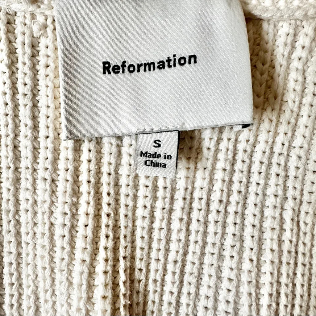 Reformation Faye Knit Sweater Vest - Image 8