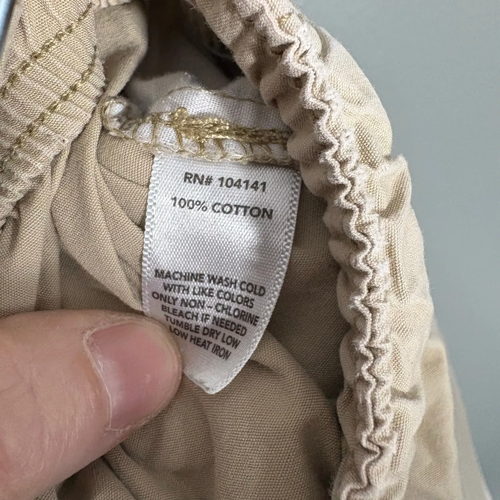 Field & Stream Khaki Pull On Gorpcore Camping Shorts - 2XL - Women's Plus Size - Image 4