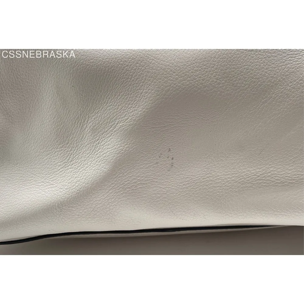 Michael Kors Off White Cream‎ Women's Leather Shoulder Bag Tote Handbag - Image 4