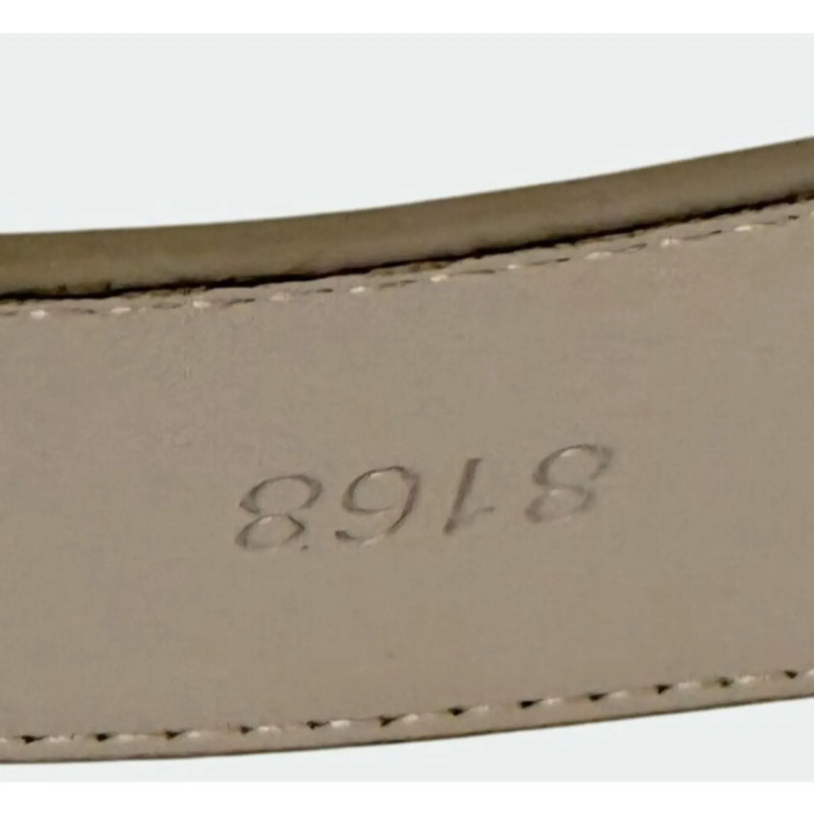 Falari Automatic Ratchet Belt Size Medium Adjustable Buckle Gray‎ Leather Strap Gray - Image 12