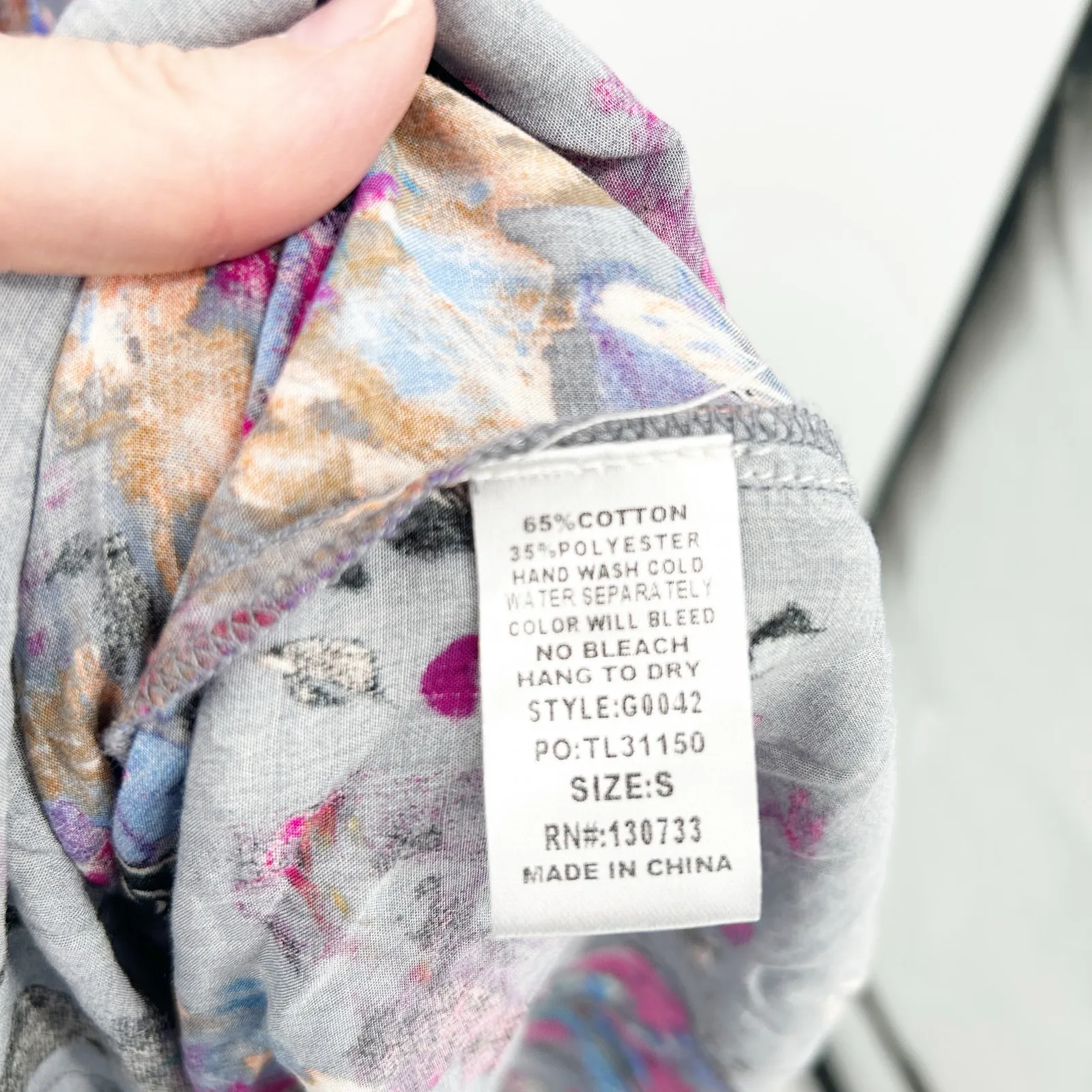 Pink Blush Resortwear Vacay‎ Boho Lace Crochet Off Shoulder Floral Maxi Dress S - Image 8