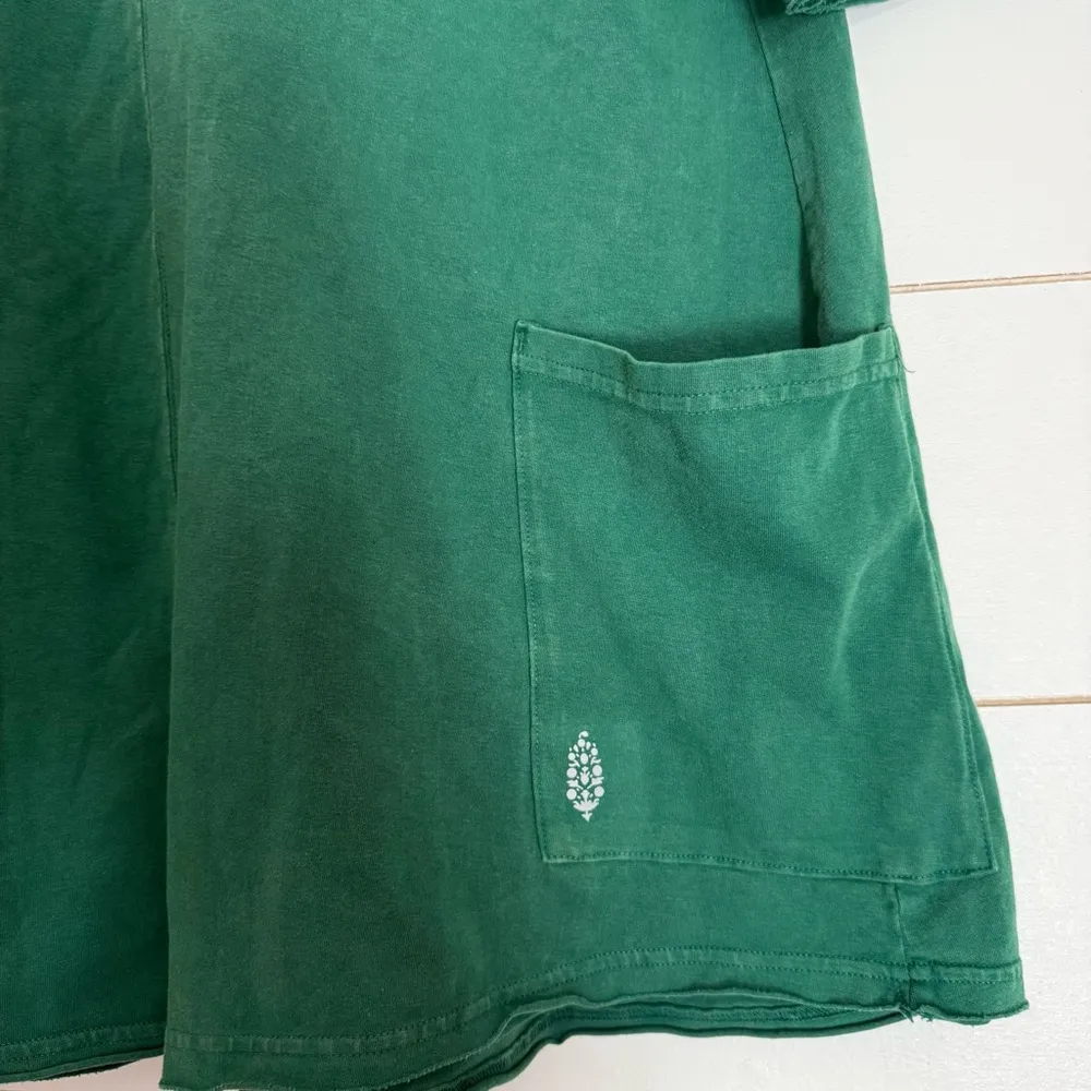 NWOT FREE PEOPLE HOT SHOT TEE ROMPER fp movement Green Size XS - Image 8