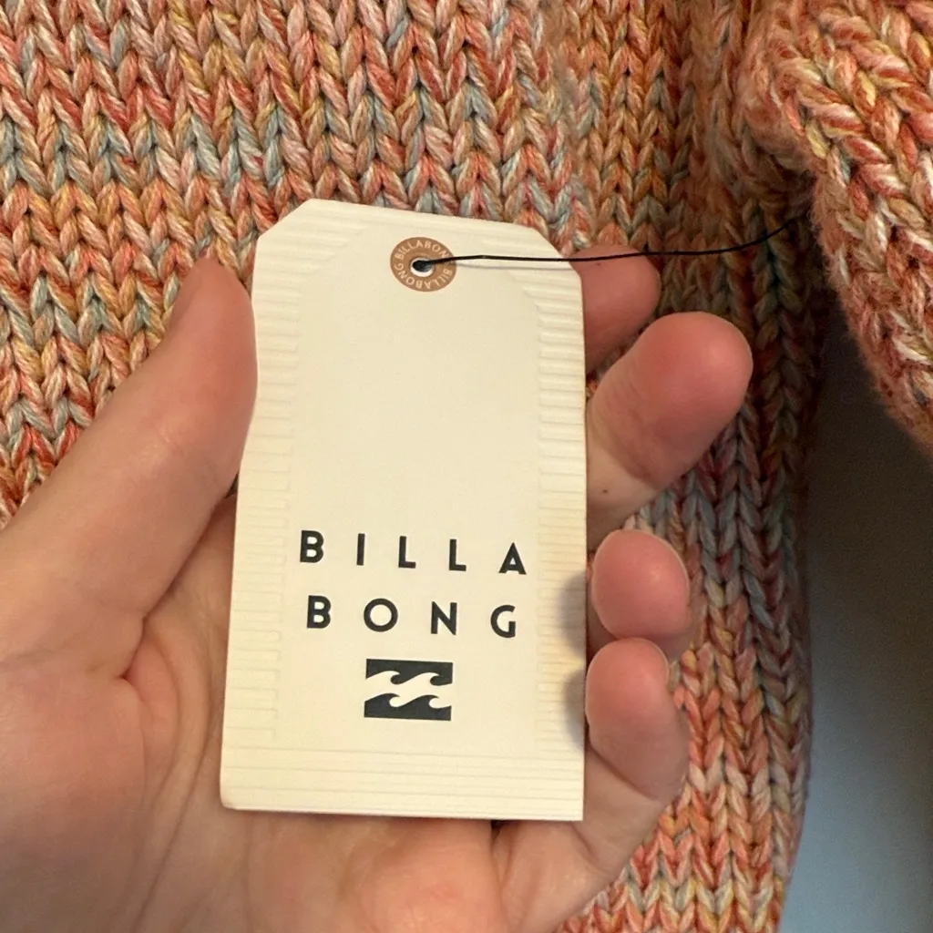 Billabong NWT 100% cotton knit Sweater - size small - Image 5