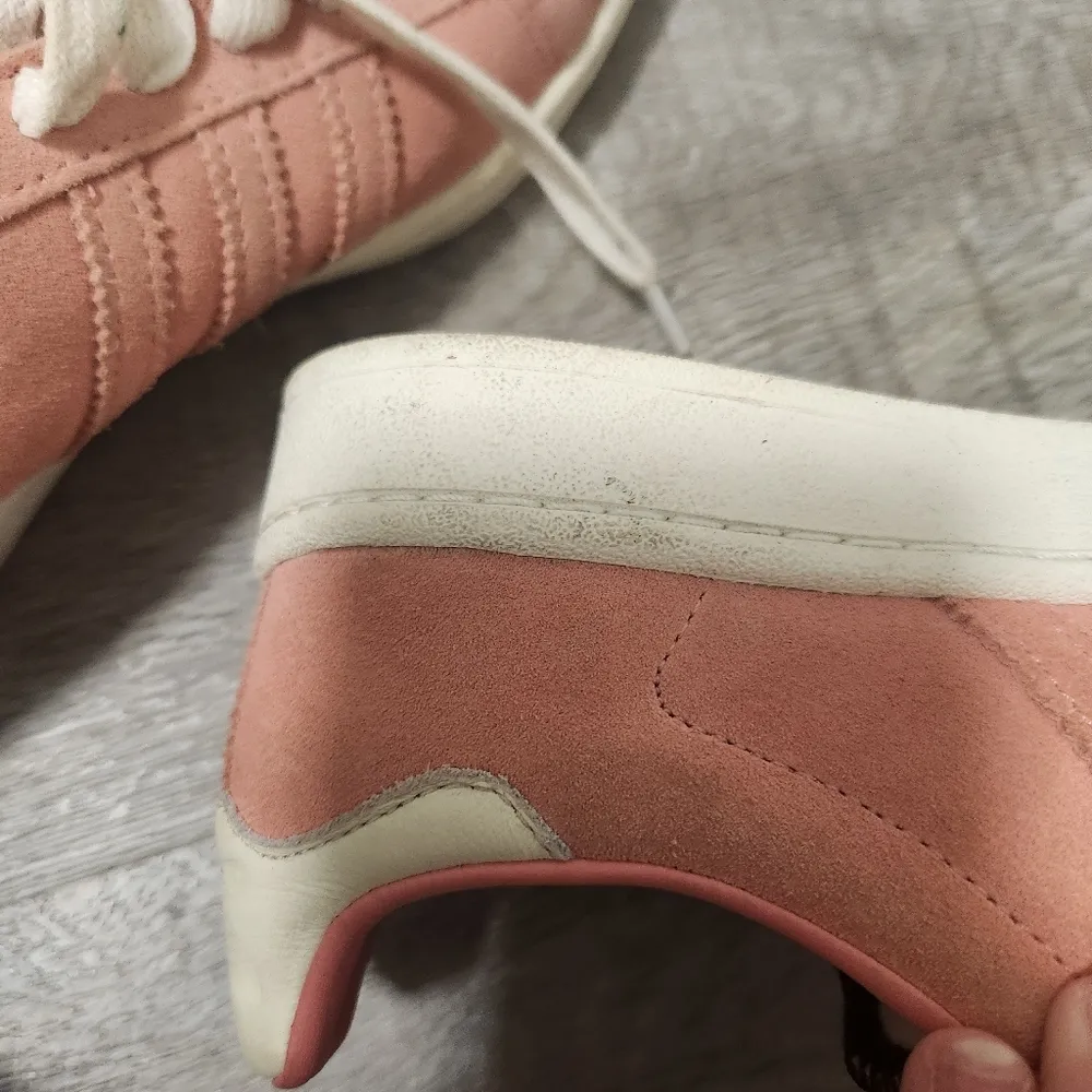 Adidas Pink Campus Sneakers Size 7 - Image 16