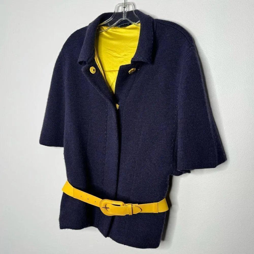 Alice + Olivia wool coat in purple - Image 2