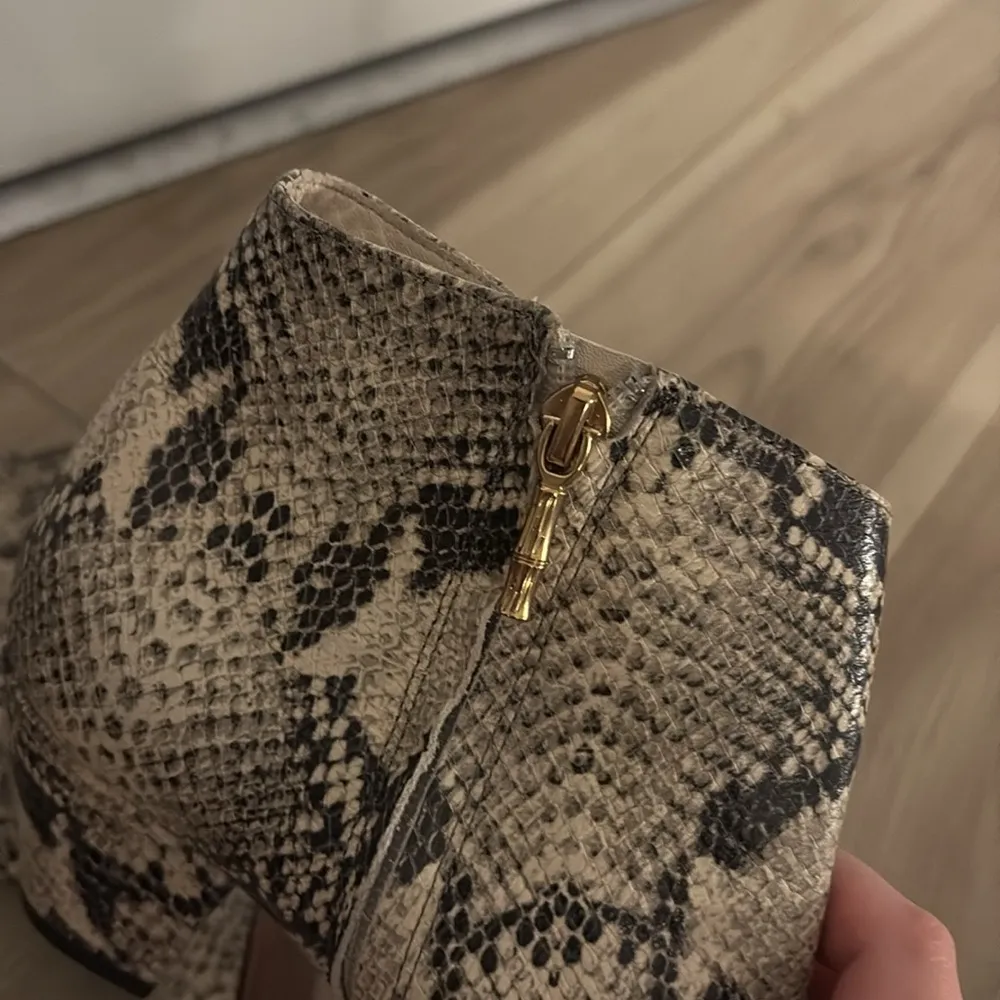 J. McLaughlin  | Tessie Snake Leather Boots - Image 4