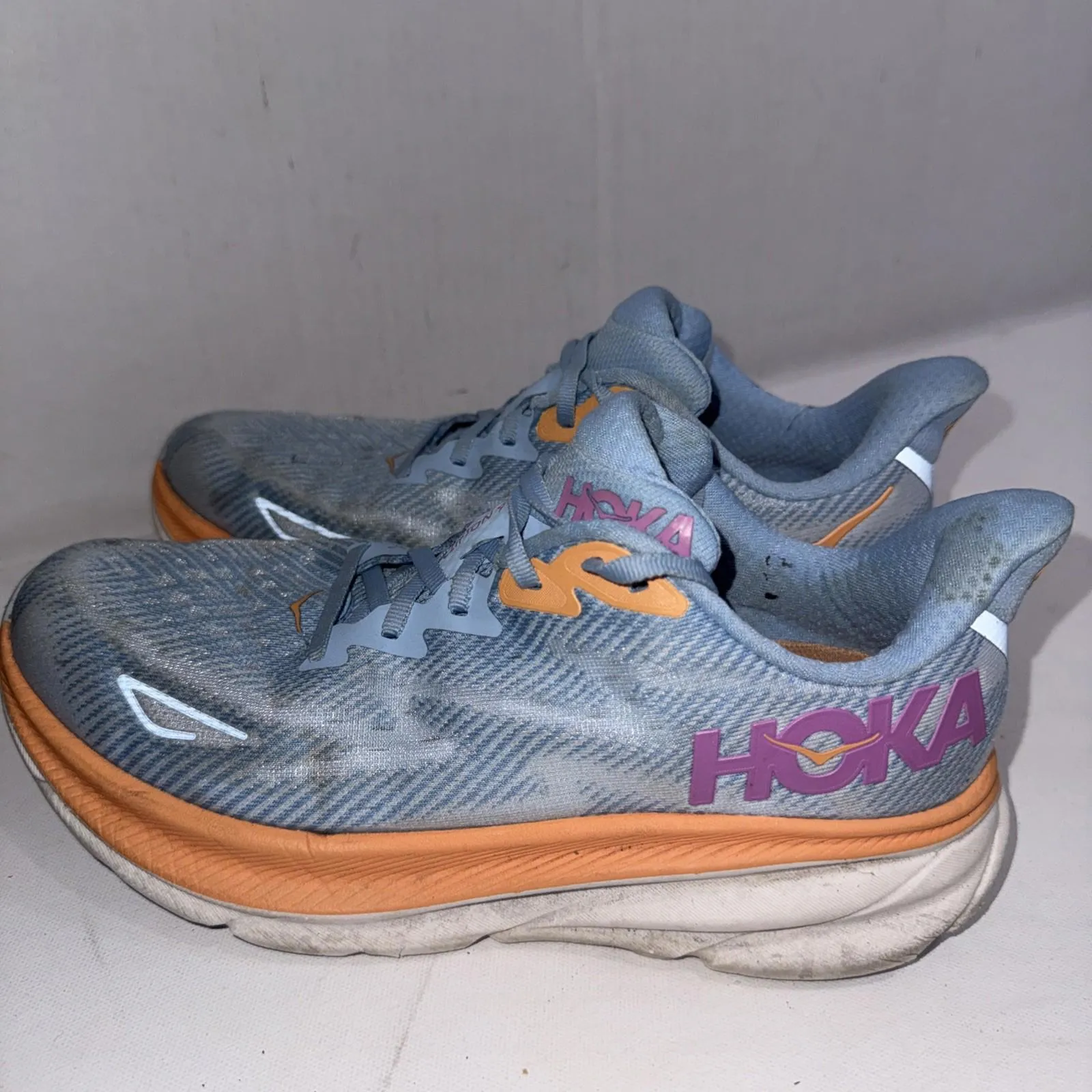 Size 8.5 - Hoka One One HOKA Clifton 9 Airy Blue W - Image 6