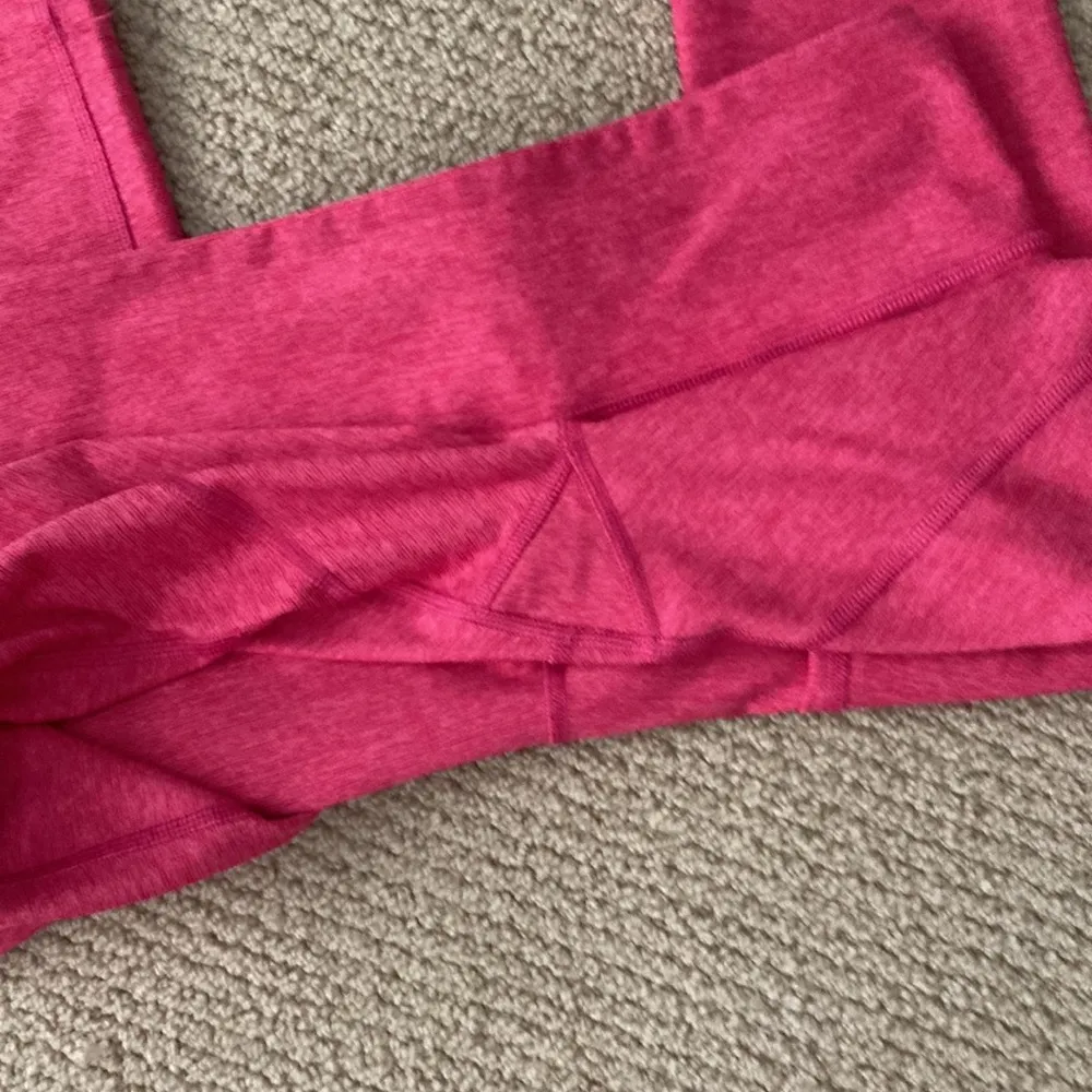 Outdoor Voices Athena Crop Top Bra Warmup Leggings Bundle Flamingo Pink Like New - Image 10