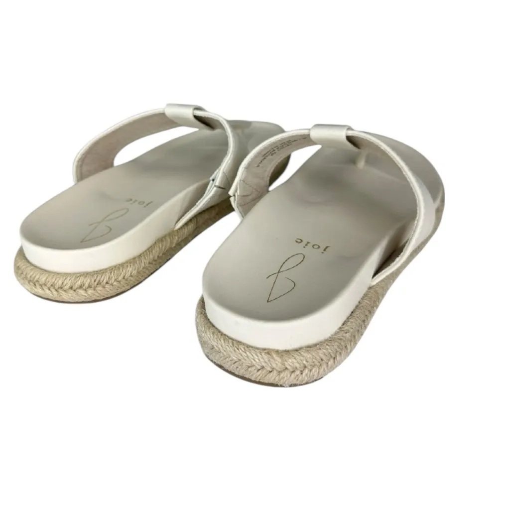 joie Bone Leather Nacho Espadrille Sandel Size 7 - Image 6