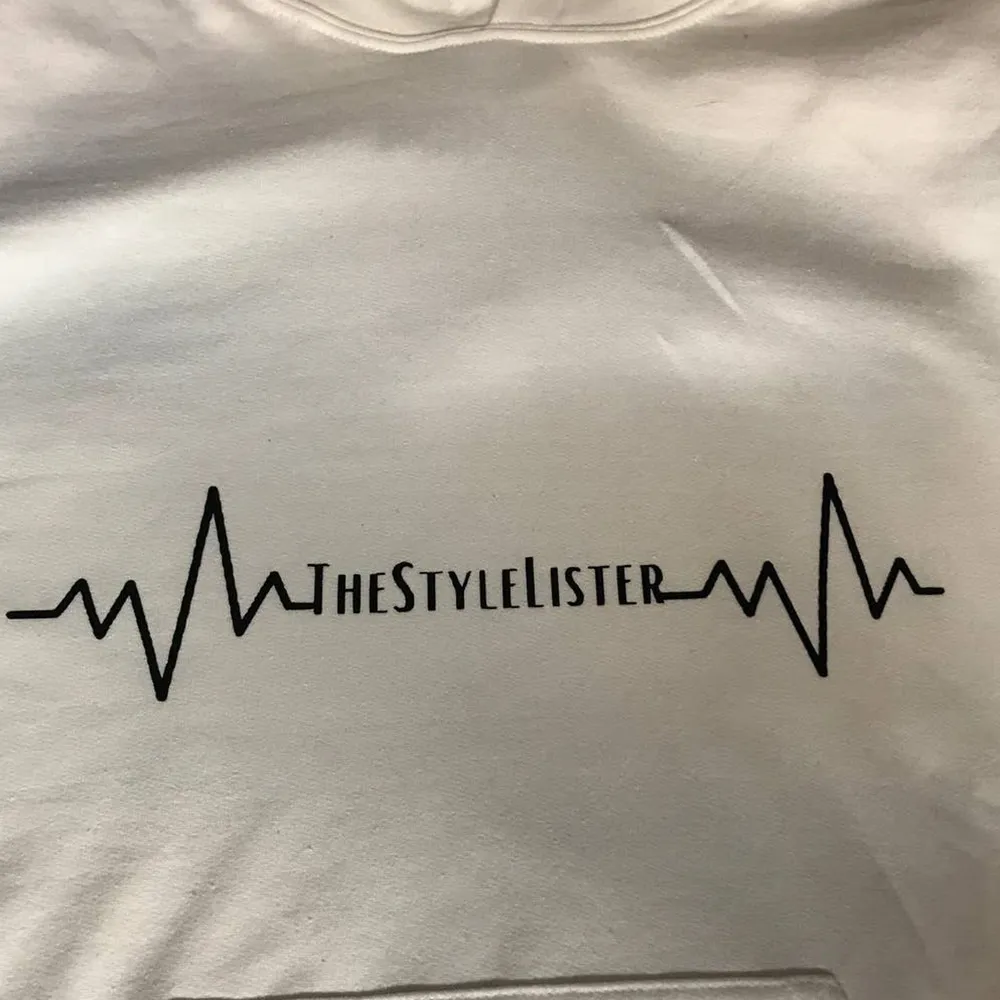 Custom Logo Vinyl Printed White Short Sleeve Graphic T - Image 4