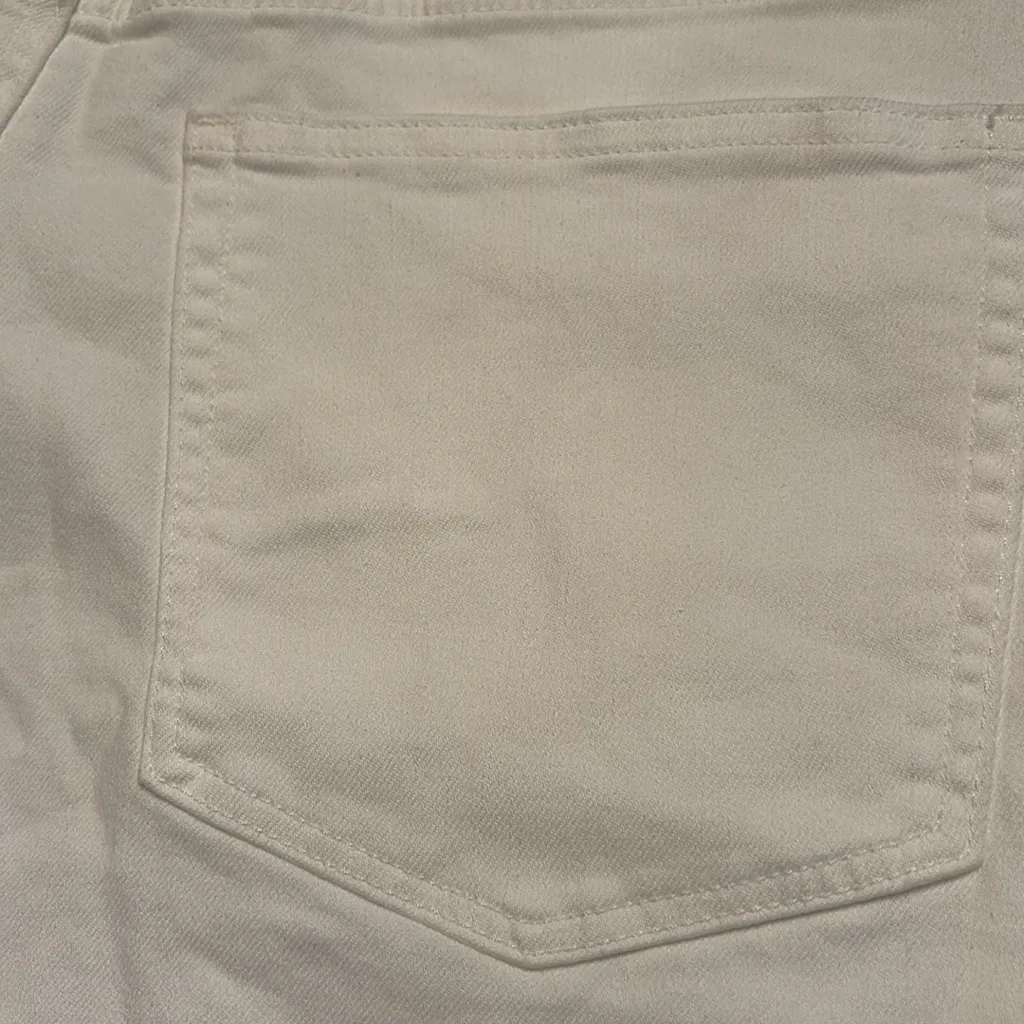 J Crew Factory women’s Classic white denim short Size 30 NWT - Image 7