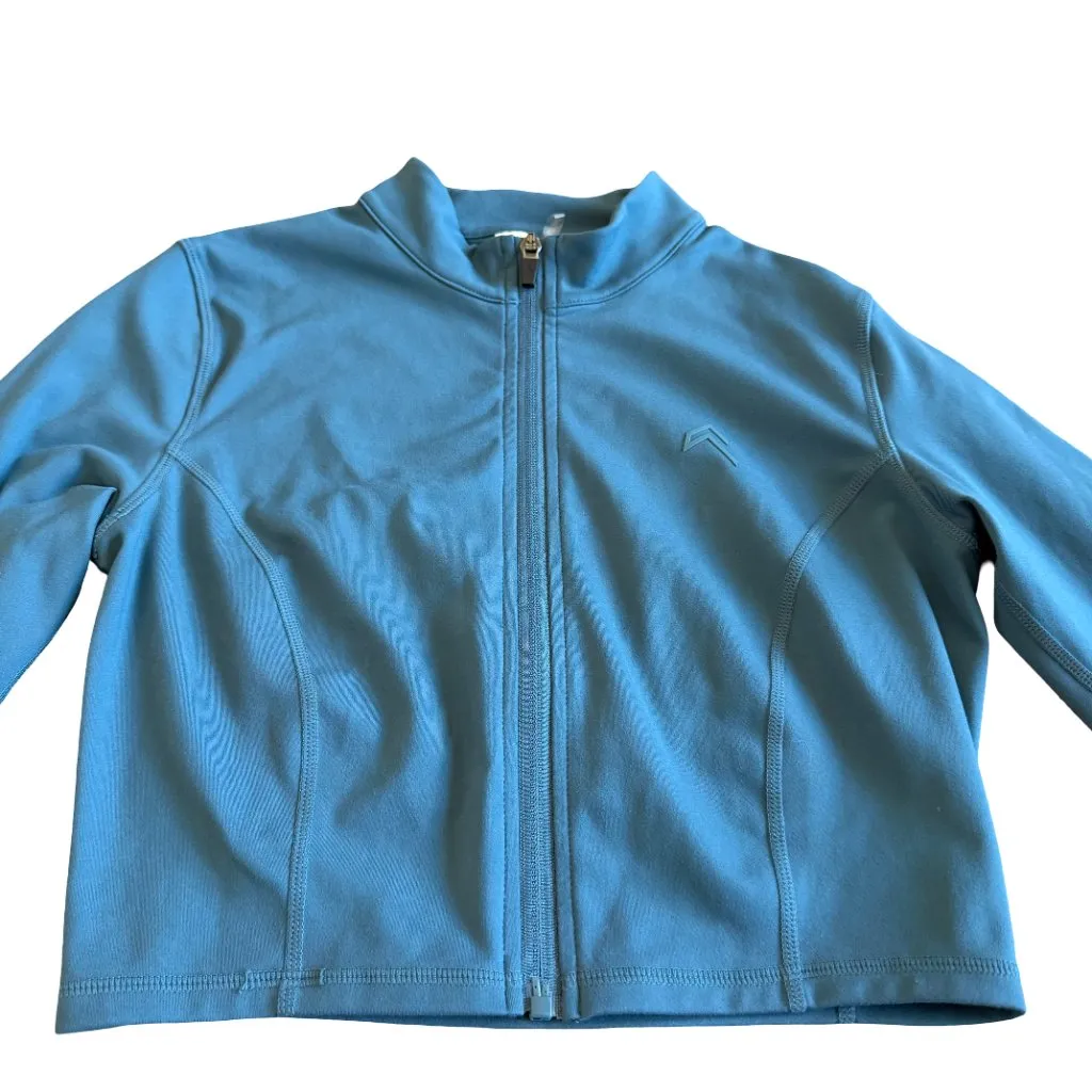 Oner Active Two Piece Workout Top Set Sports Bra Zip Jacket Sweater Size Small - Image 3