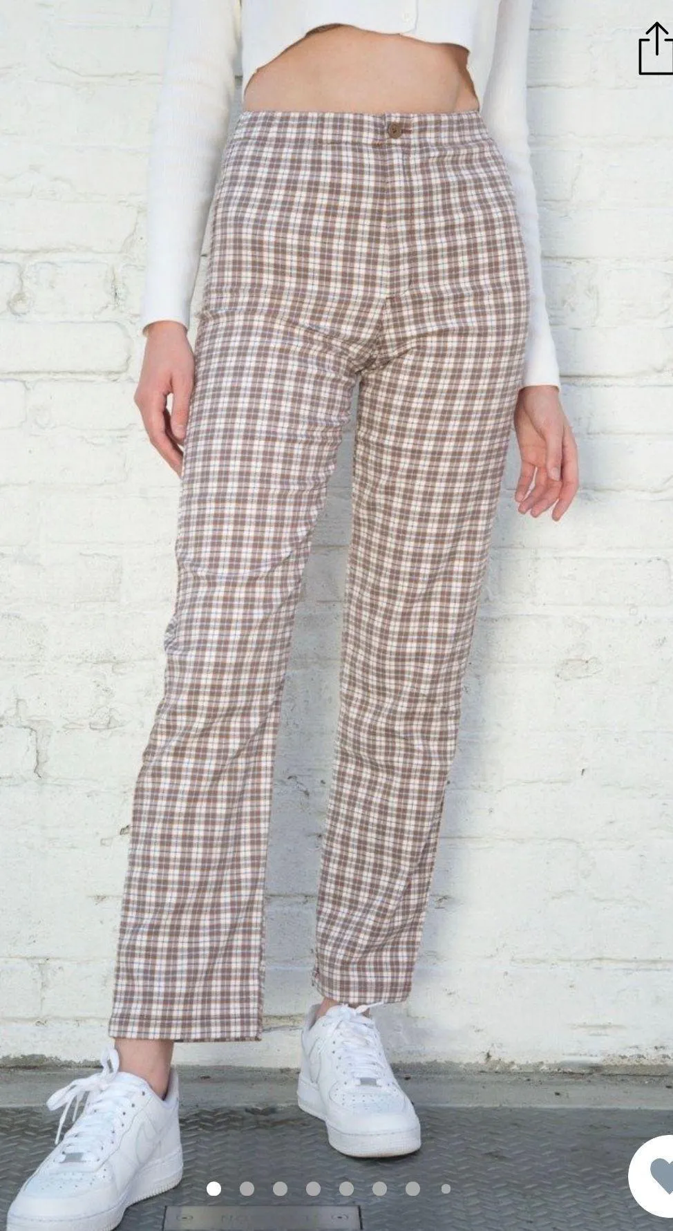 Brandy Melville Tilden High Rise Pants - Image 3