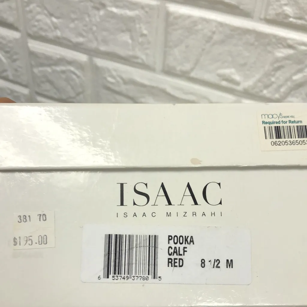 isaac miizrahi POOKA leather cut out strap daisy heels women’s sz 8.5‎ msrp $195 - Image 7