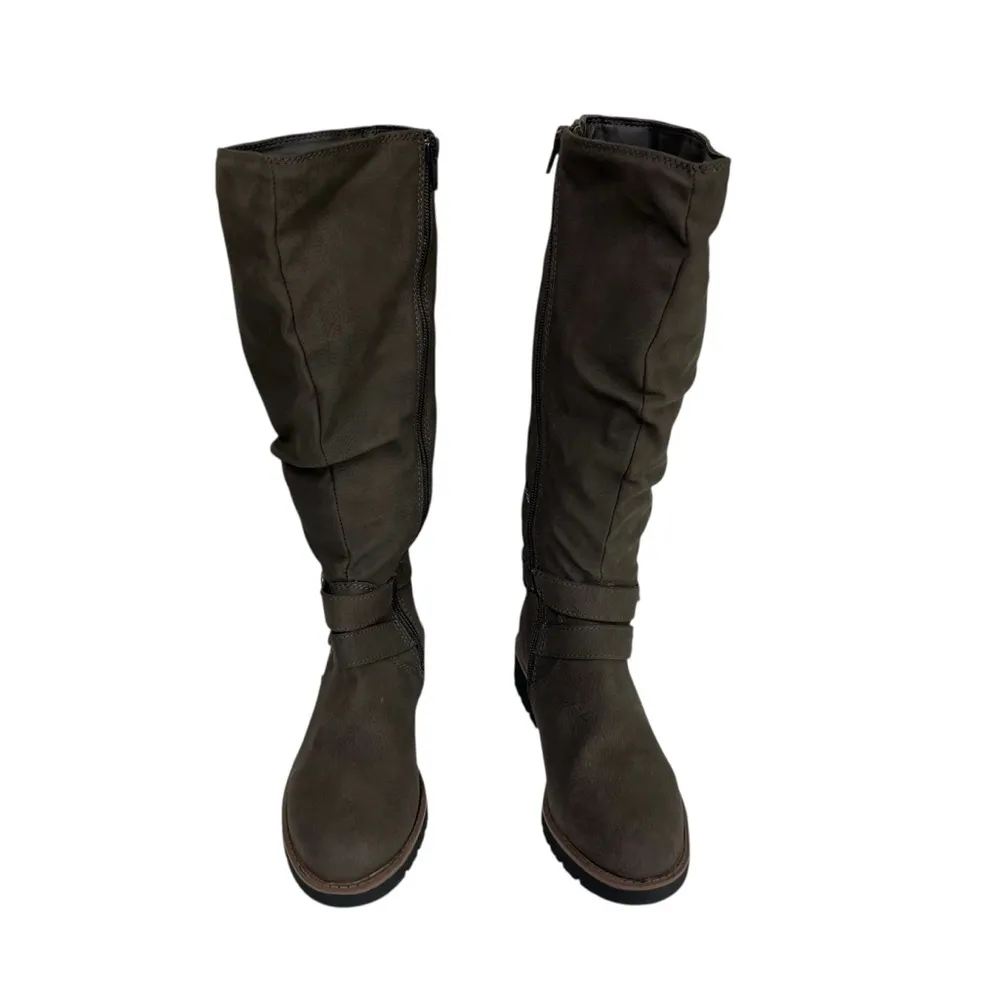 NWOT American Rag Brinley vegan leather knee length boots - Image 4