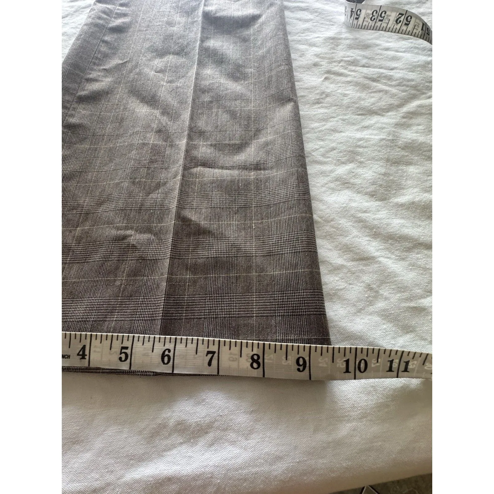 Larry Levine Womens Plaid Trousers Pants Sz 6 Office Siren Work Old Money Preppy - Image 10