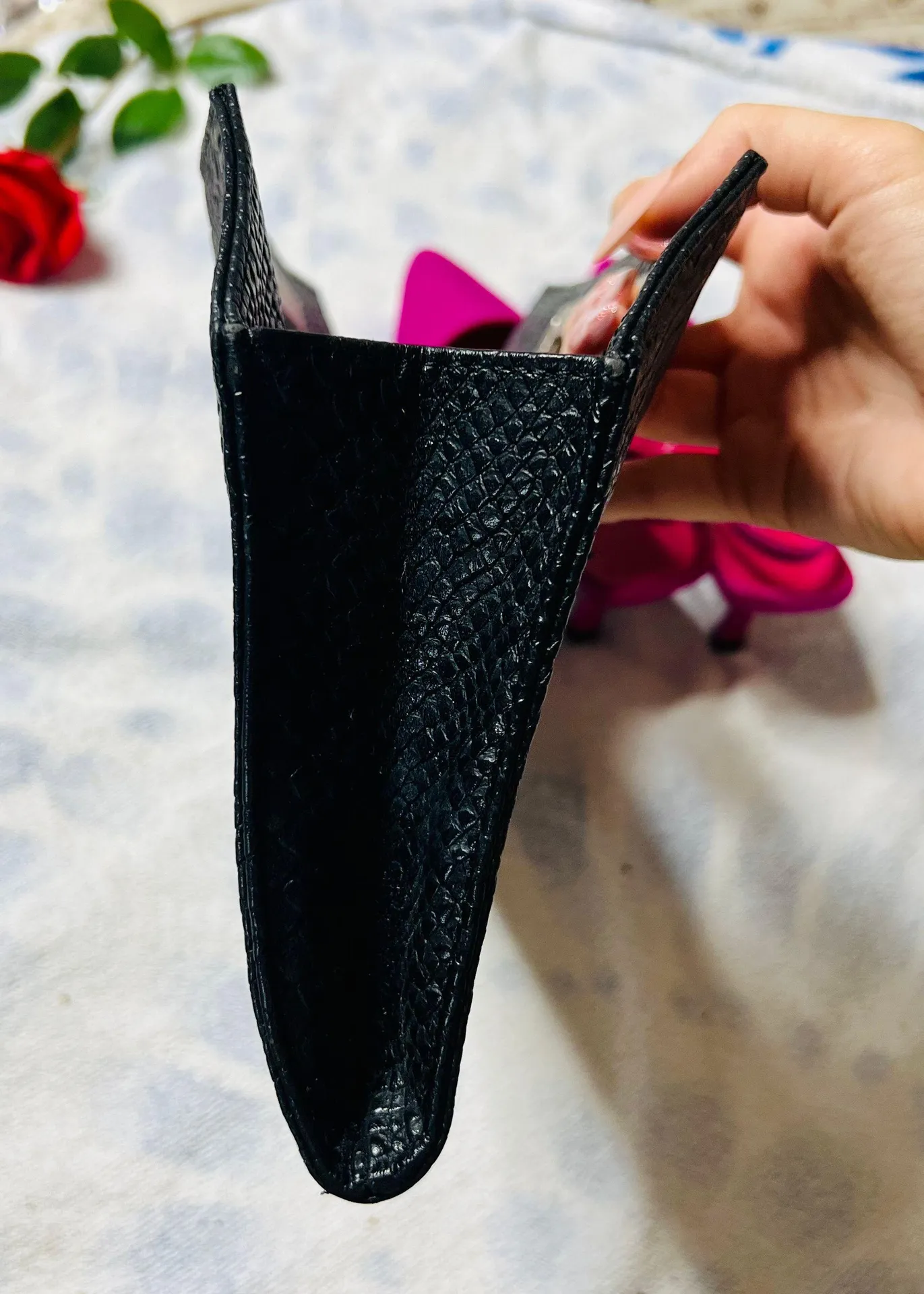 Leather  Clutch - Image 11