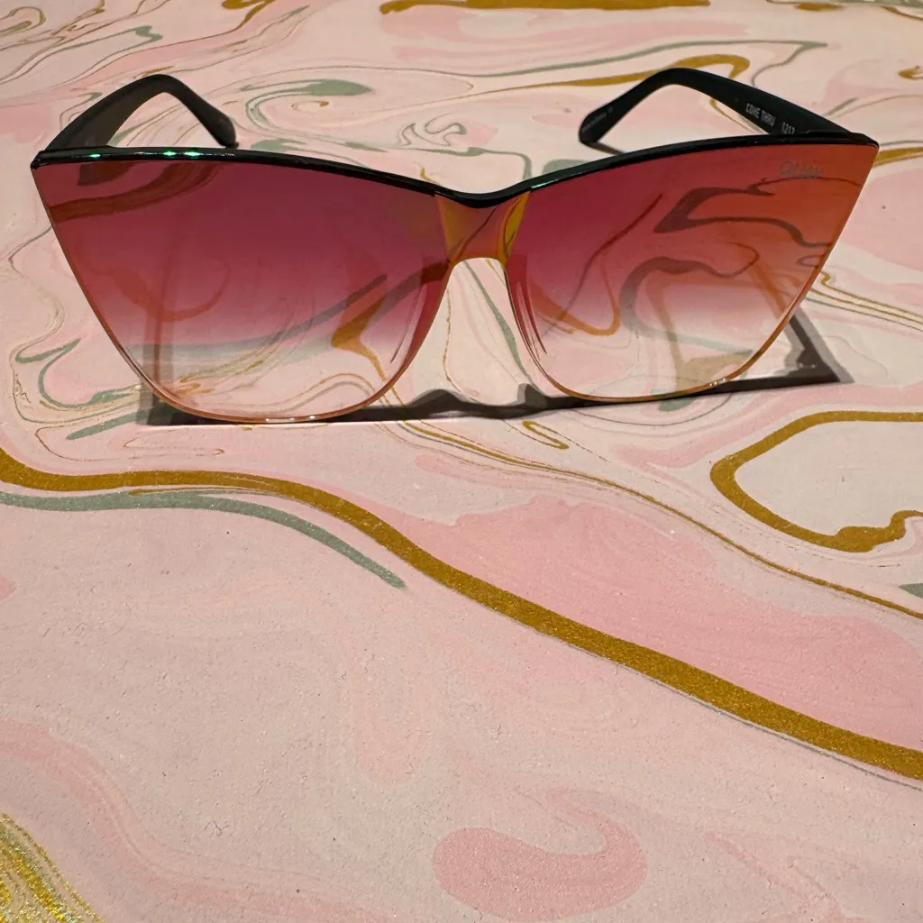 Quay Australia Quay pink reflective sunglasses - Image 3
