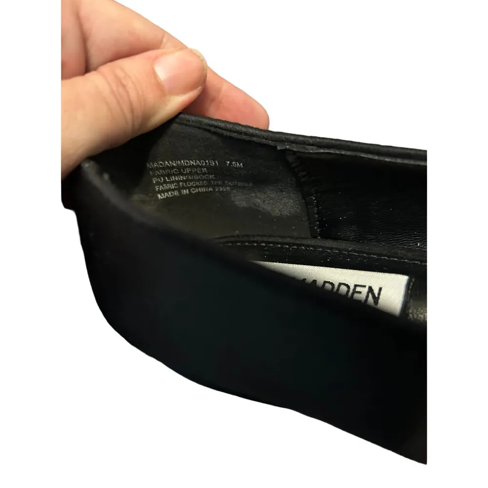 Steve Madden black with bow Elian ballet flats - Image 9