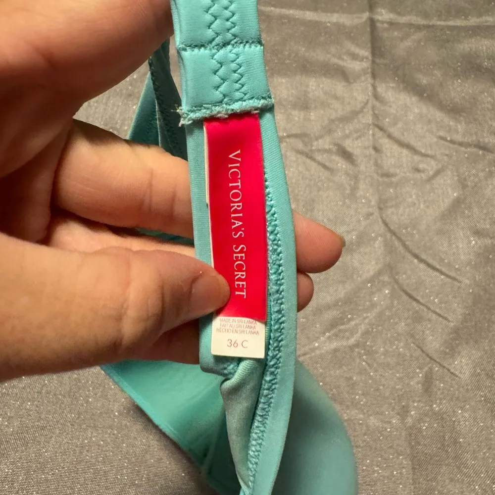 Victoria's Secret Aqua Bikini Top - Image 3