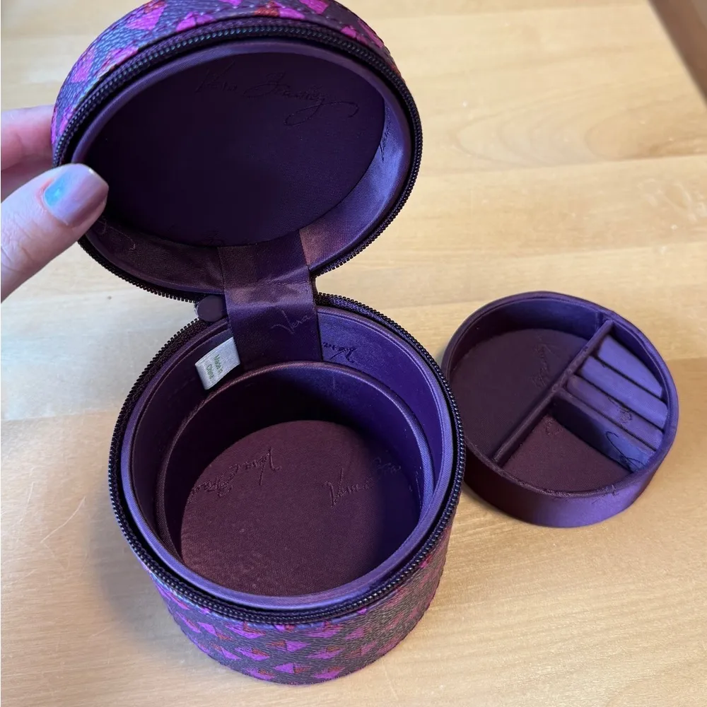 Vera Bradley travel jewelry case - Image 5