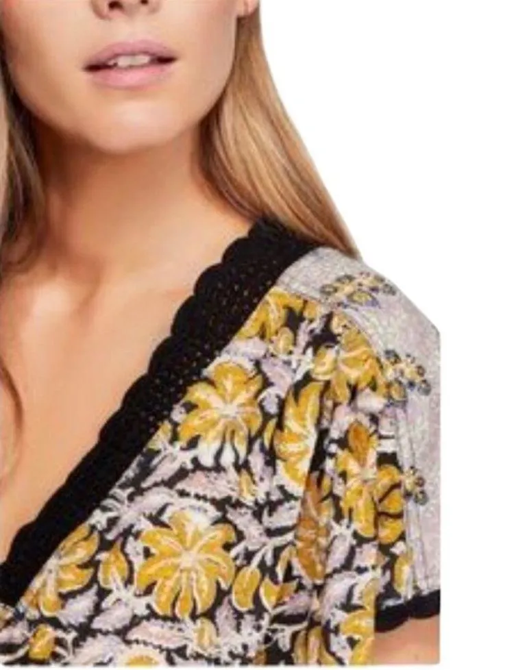 Free People Leilani Boxy Women Tee Small - Image 3