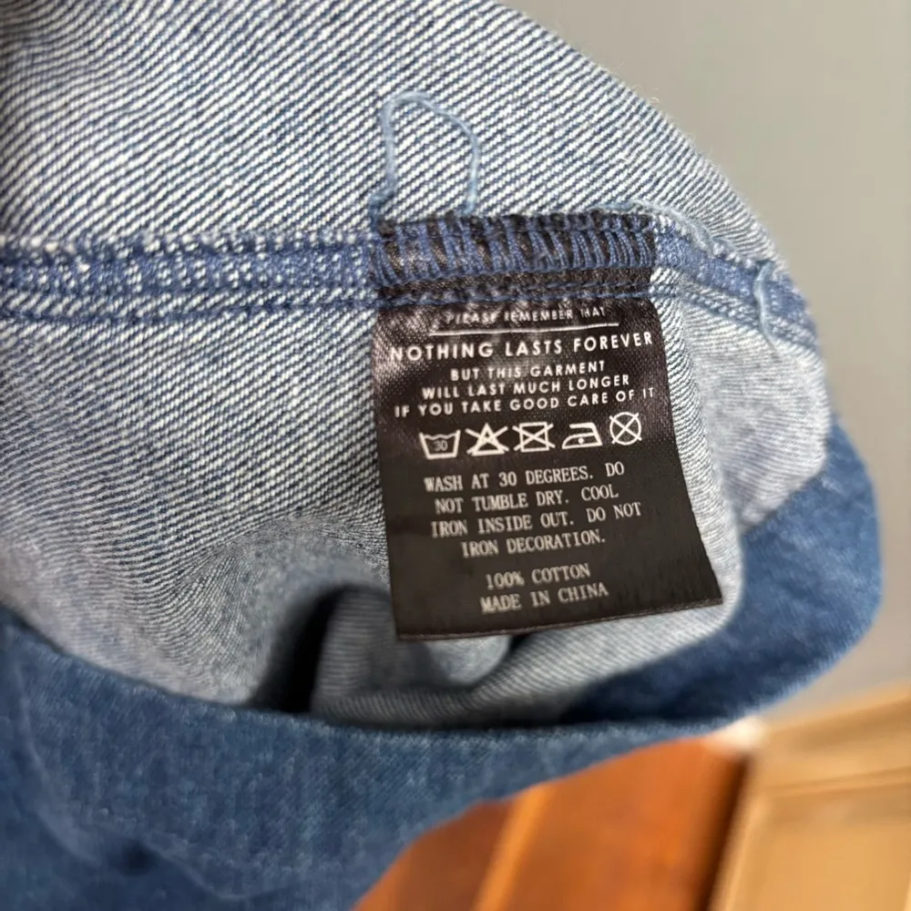 Lazy Oaf Pinafore Dungaree Dress With Face Apliquet L - Image 8