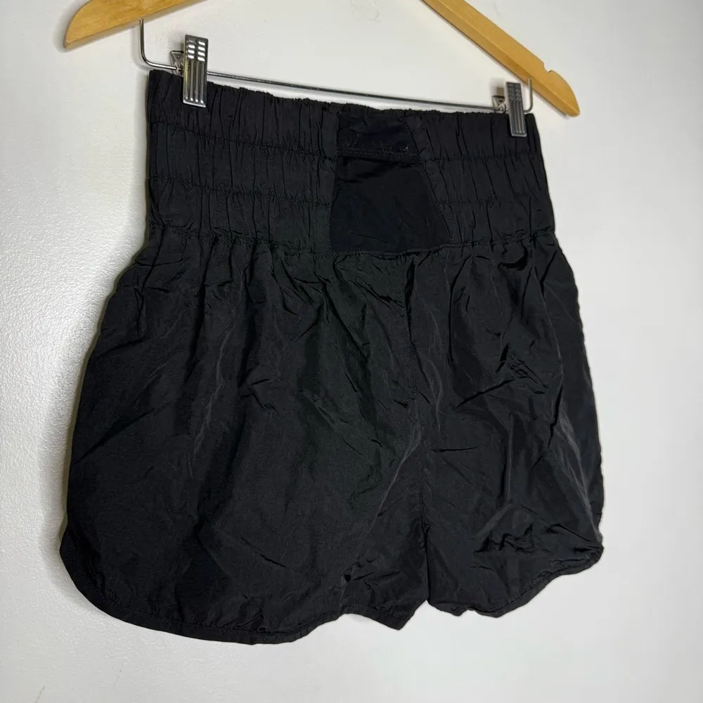 Free People Movement The Way Home Shorts Women's Black Athletic Shorts FP Size L - Image 6