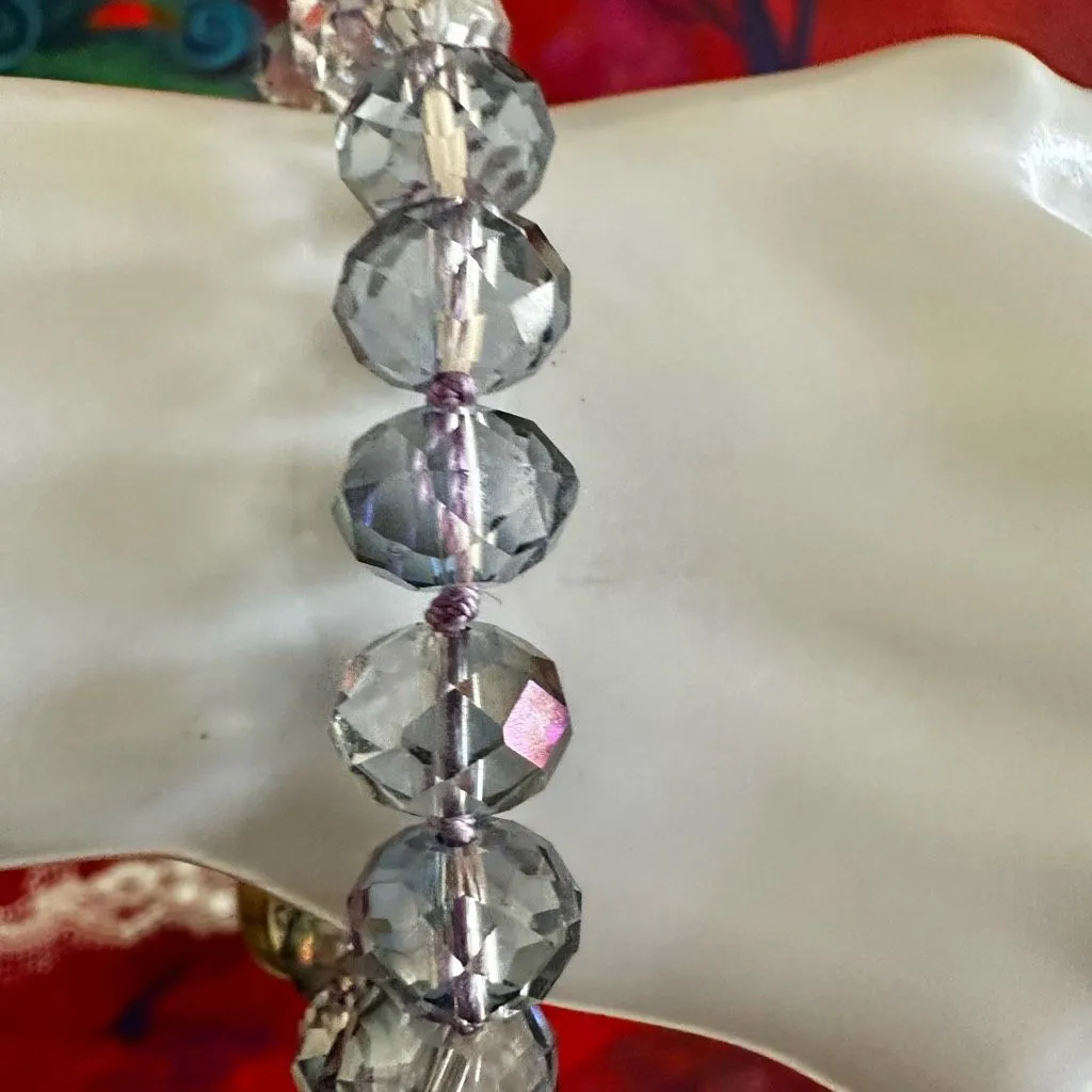 Heidi Daus Faceted Crystal Toggle Bracelet - Image 5