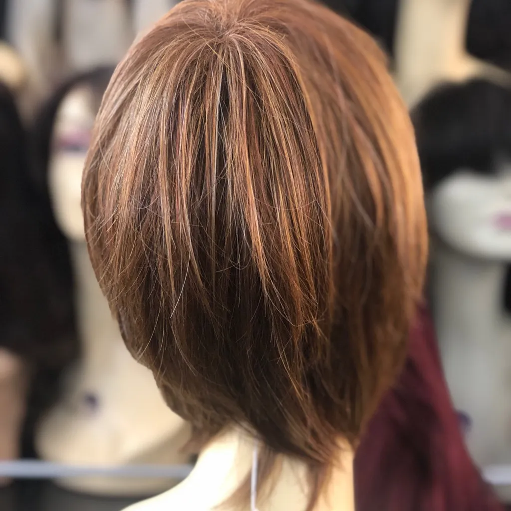 Copper HairuWear short pixie - Image 3