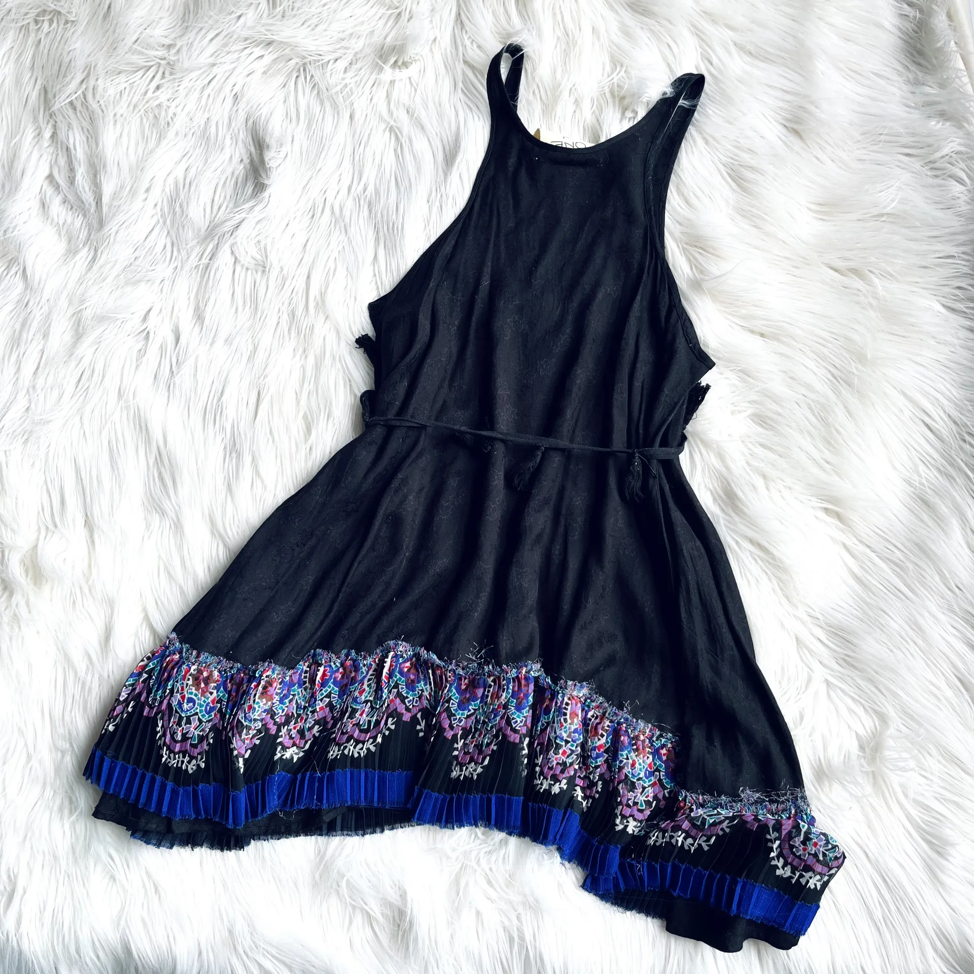 ONE Festival Night Dress Black Floral - Image 3