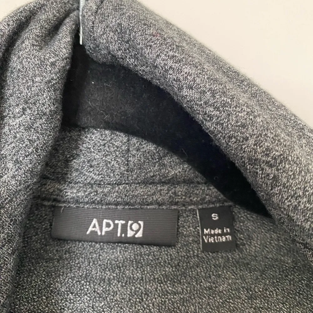 APT9 Dark Grey Zip Up Jacket Size Small - Image 9