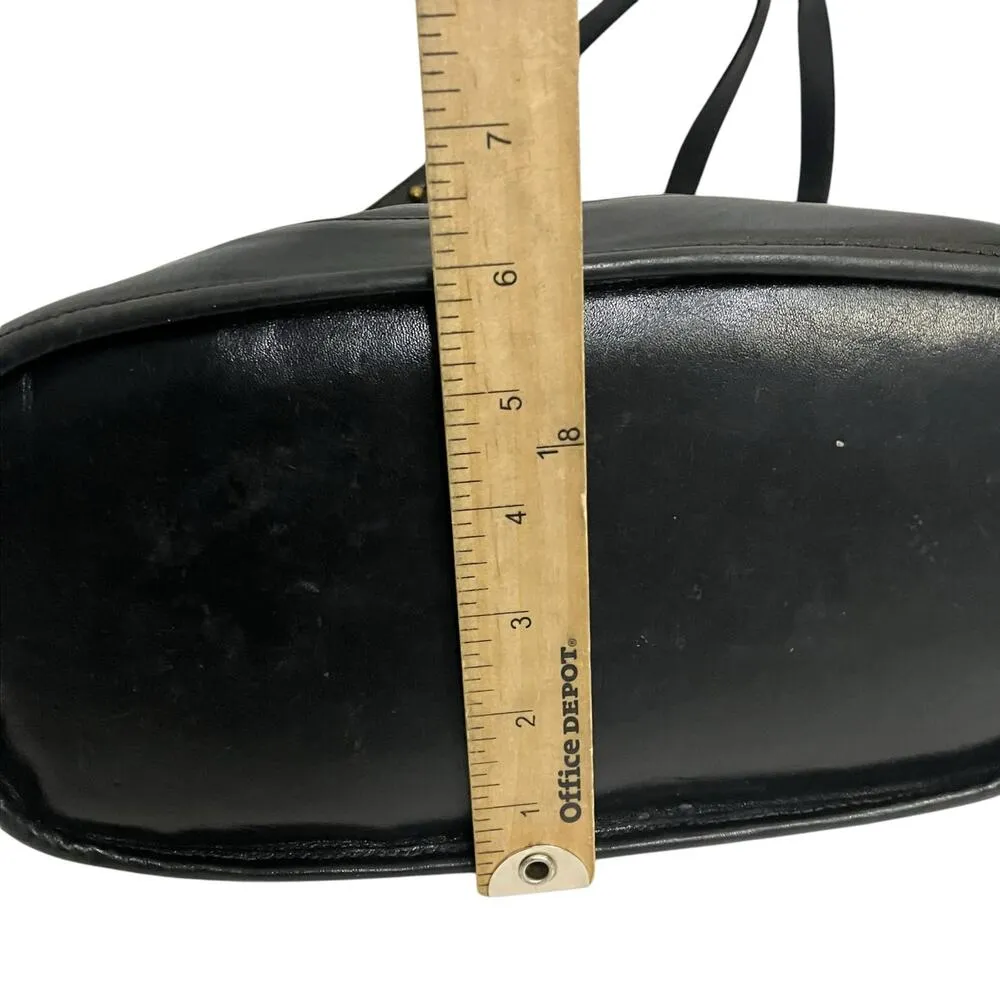 Brahmin Black Leather Tote Shoulder Bag - Image 12