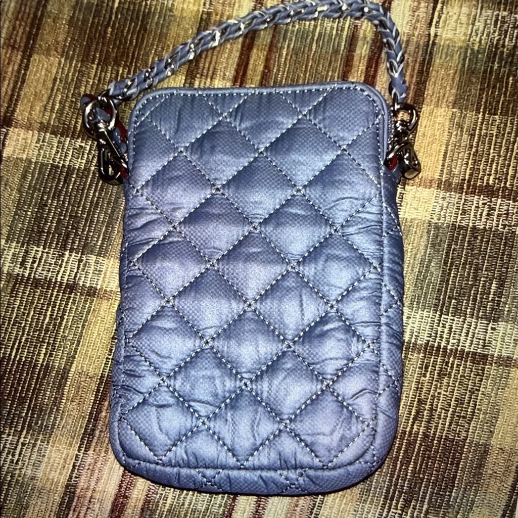 MZ Wallace Quilted Crossbody Bag in Blue - Image 2