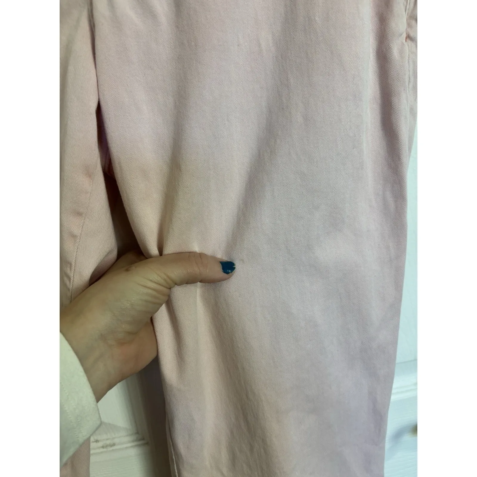 Anthropologie Pilcro Pink Hyphen Chino Pants Size 28 Stretch Utility Boho Casual - Image 12